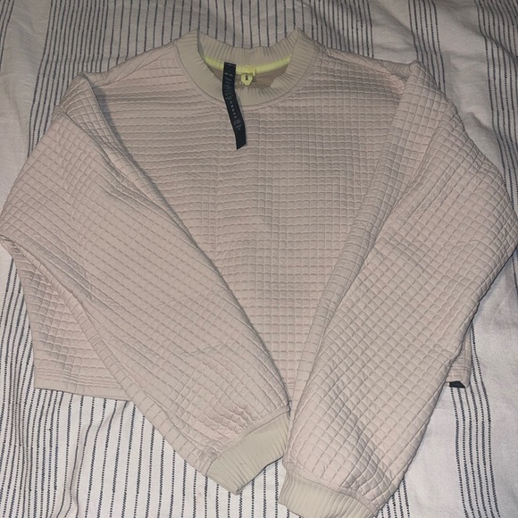 lululemon athletica Tops - Lululemon lab Textured Grid sweater